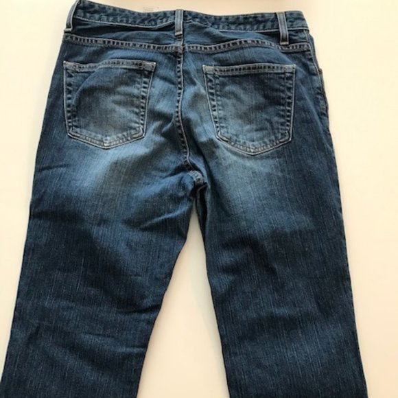 Gap Distressed Boot Cut Stretch Jeans - size 10 - Picture 4 of 8